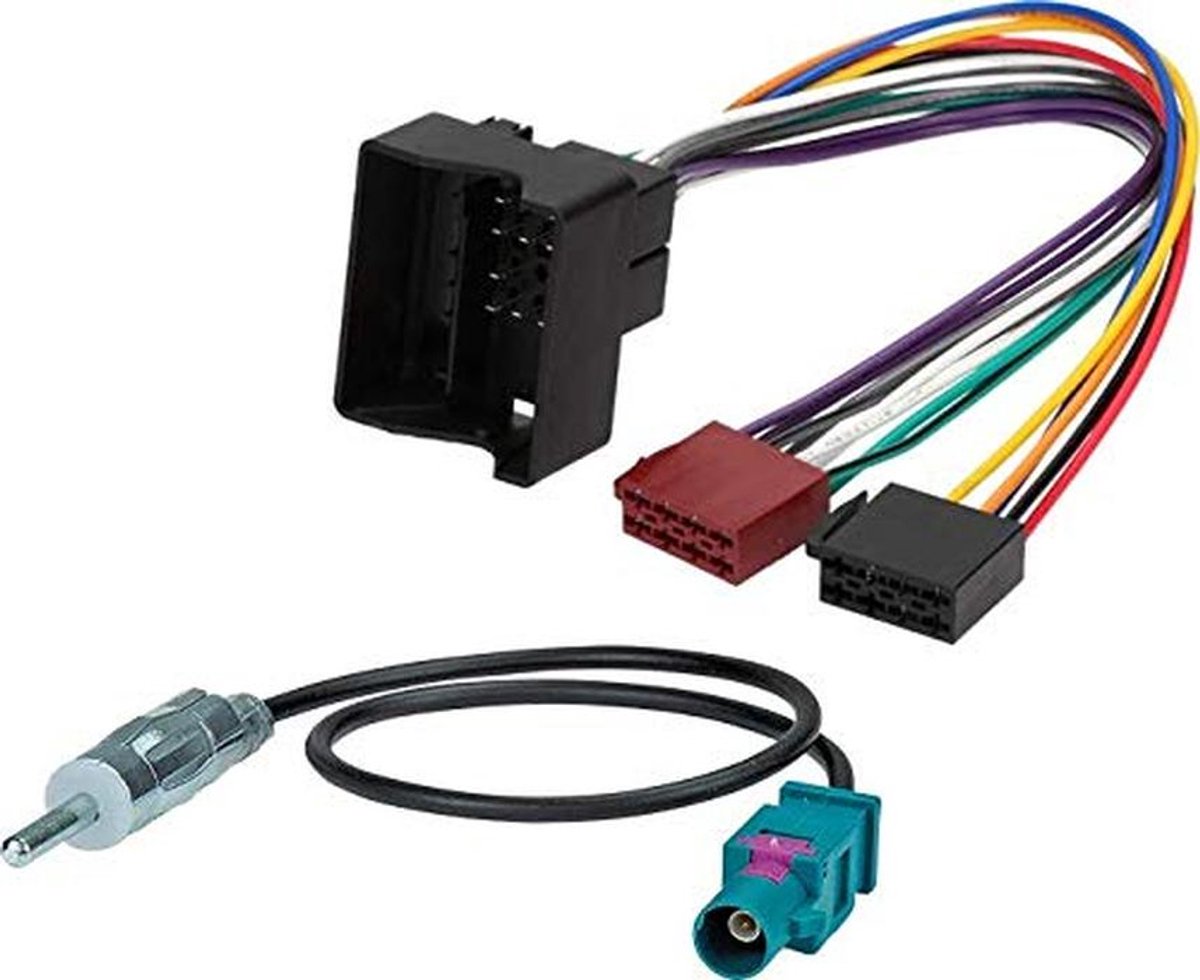 ISO Radio Adapter Kabel Set met Antenne Adapter voor BMW, Mini Cooper en Land Rover