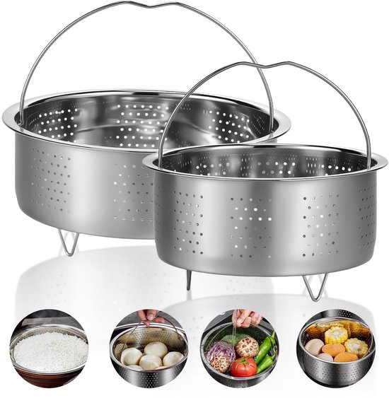 MJJEsports RVS Ronde Fry Mand Lange Handvat Gebakken Scampi Chips Kip Fryer Strainer