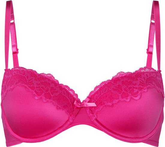 Hunkemöller Soutien-gorge à armatures moulé Lace & Shine Rose