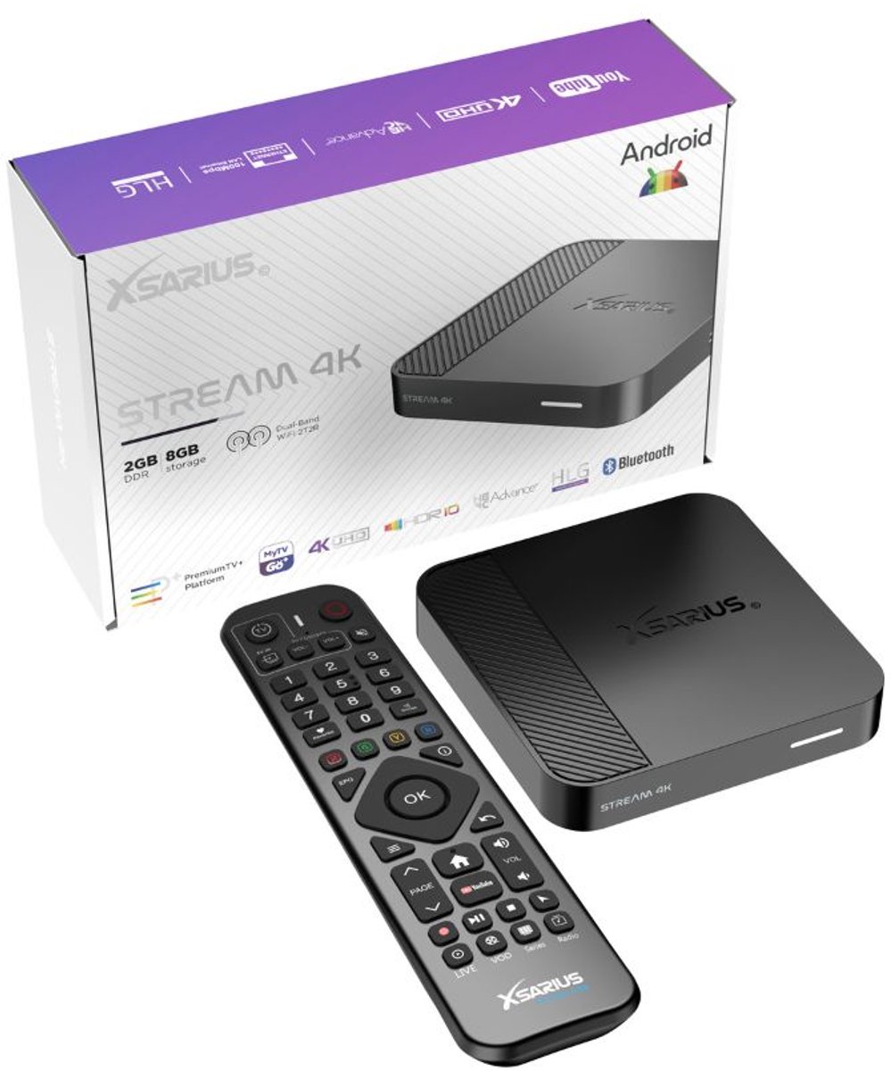 Xsarius STREAM 4K UHD Android Media Streaming Box
