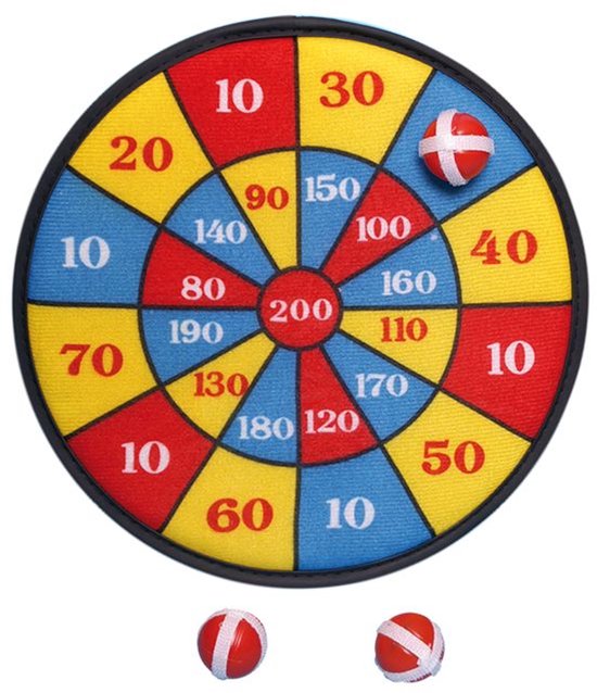 Sportline klitteband Dartspel 38 cm van Sportline — afbeelding 5