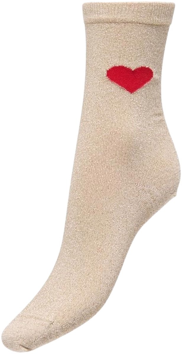 Only Norma Glitter Heart Sokken Dames