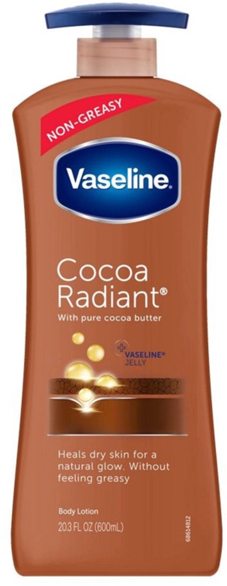 Vaseline Intensive Care Cocoa Radiant Body Lotion - 600 ml
