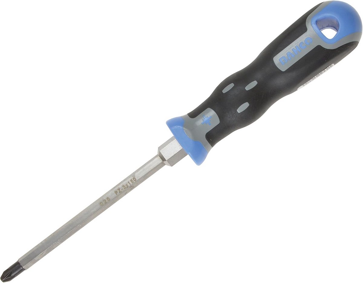 Schroevendraaier Pozidriv met Lange, Slanke Schacht