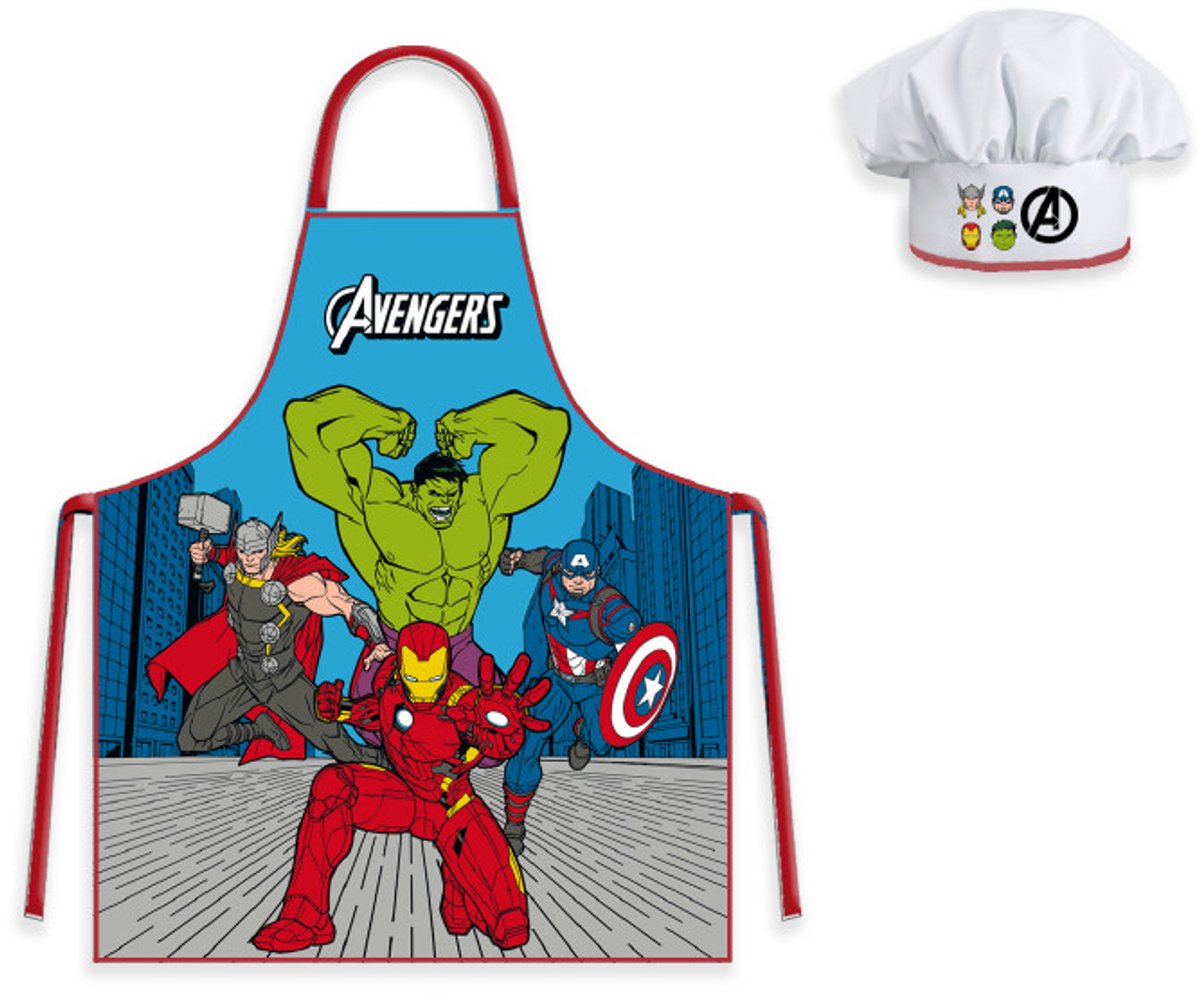 Avengers Classic Comic Style Classic Comic Style Kids Apron 2-delige set