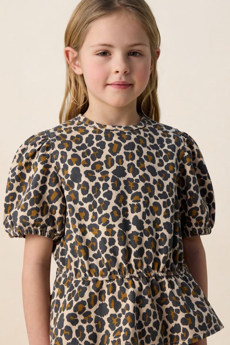 Sissy-Boy - Bruine top met leopard print