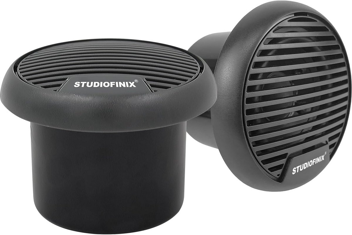 Waterdichte Coaxiale Auto Hifi Luidsprekers 7,6 cm in Grijs