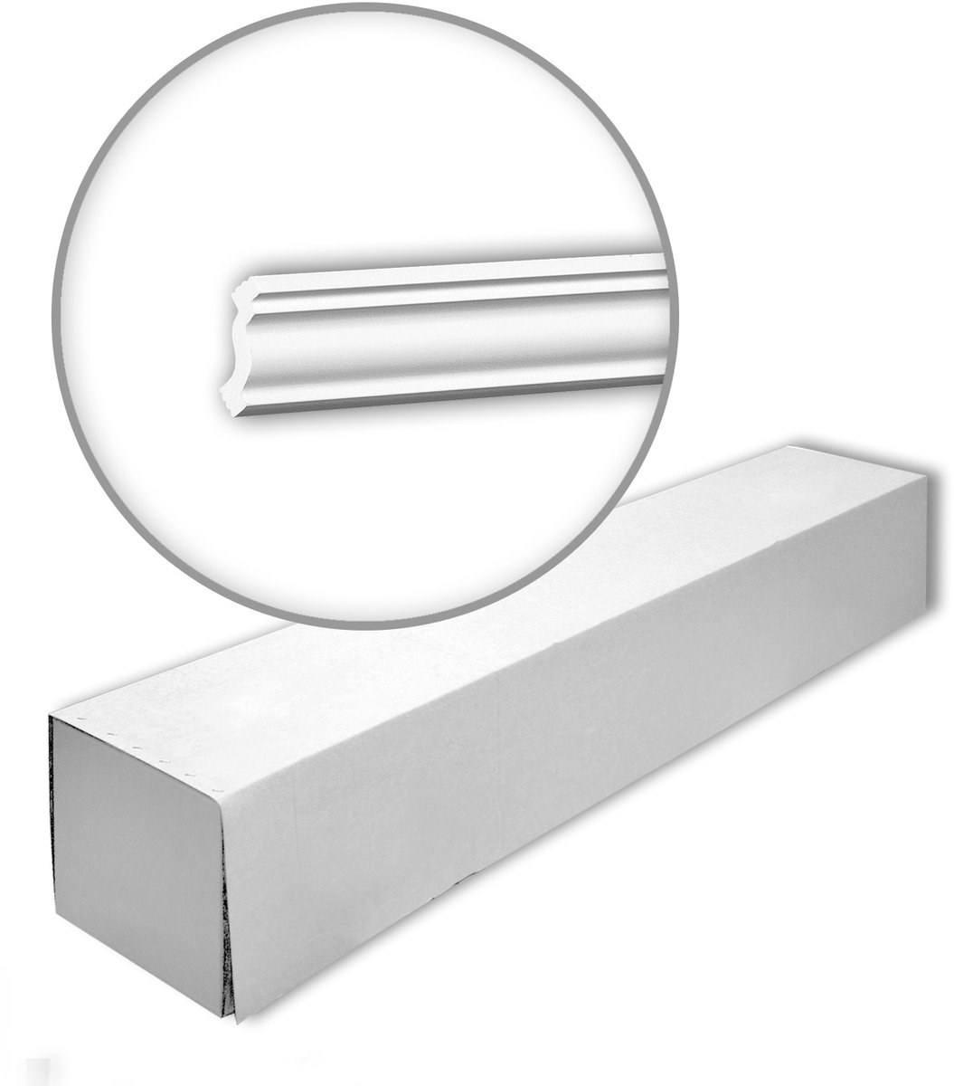 Profhome 650130 1 doos 24 stukken Kroonlijst 48 m