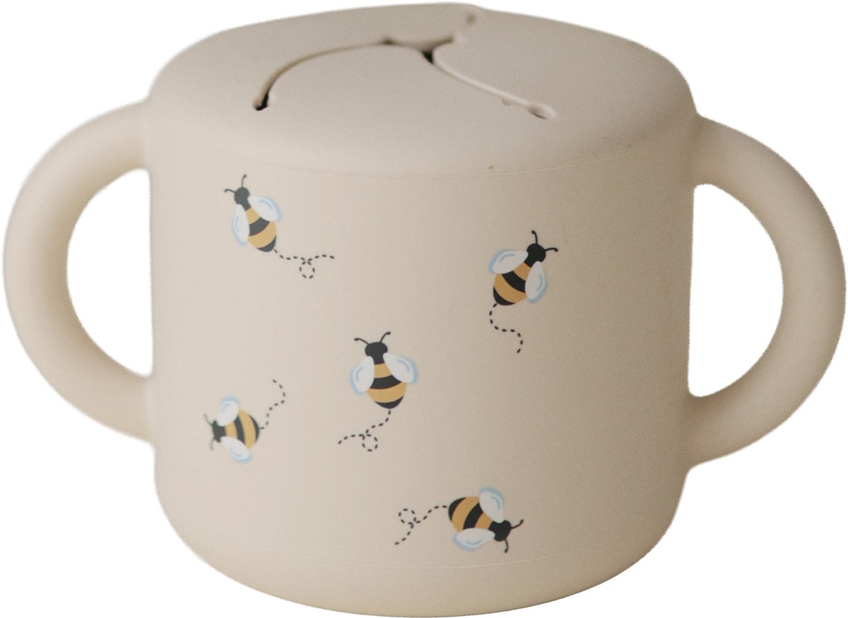 Mushie Snackbeker - Snack Cup - Bees