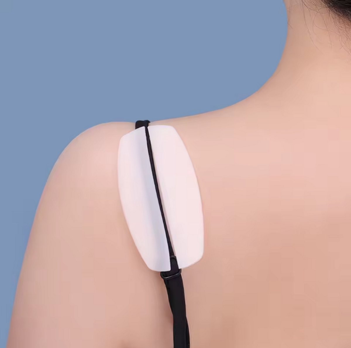 New Age Devi - 6 stuks Siliconen Beha-bandkussen - Geen Deuken - Antislip Schouder-vullingen - Gelpads voor Beha-band - Comfortabel Zacht - Vrouwenkleding - Verlicht Schouderklachten