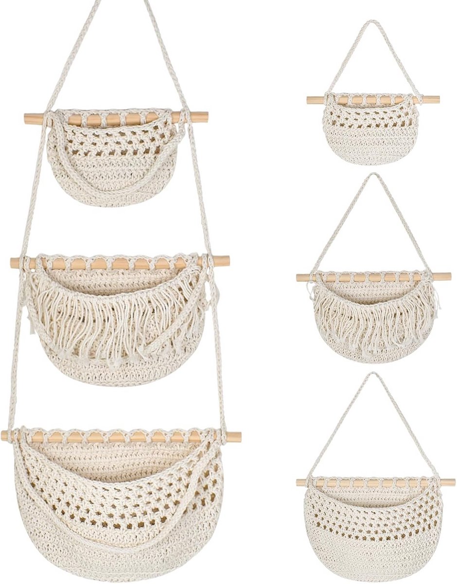 Hangende Wand Organizer voor Kinderkamer Opbergtas voor Speelgoed en Kleding