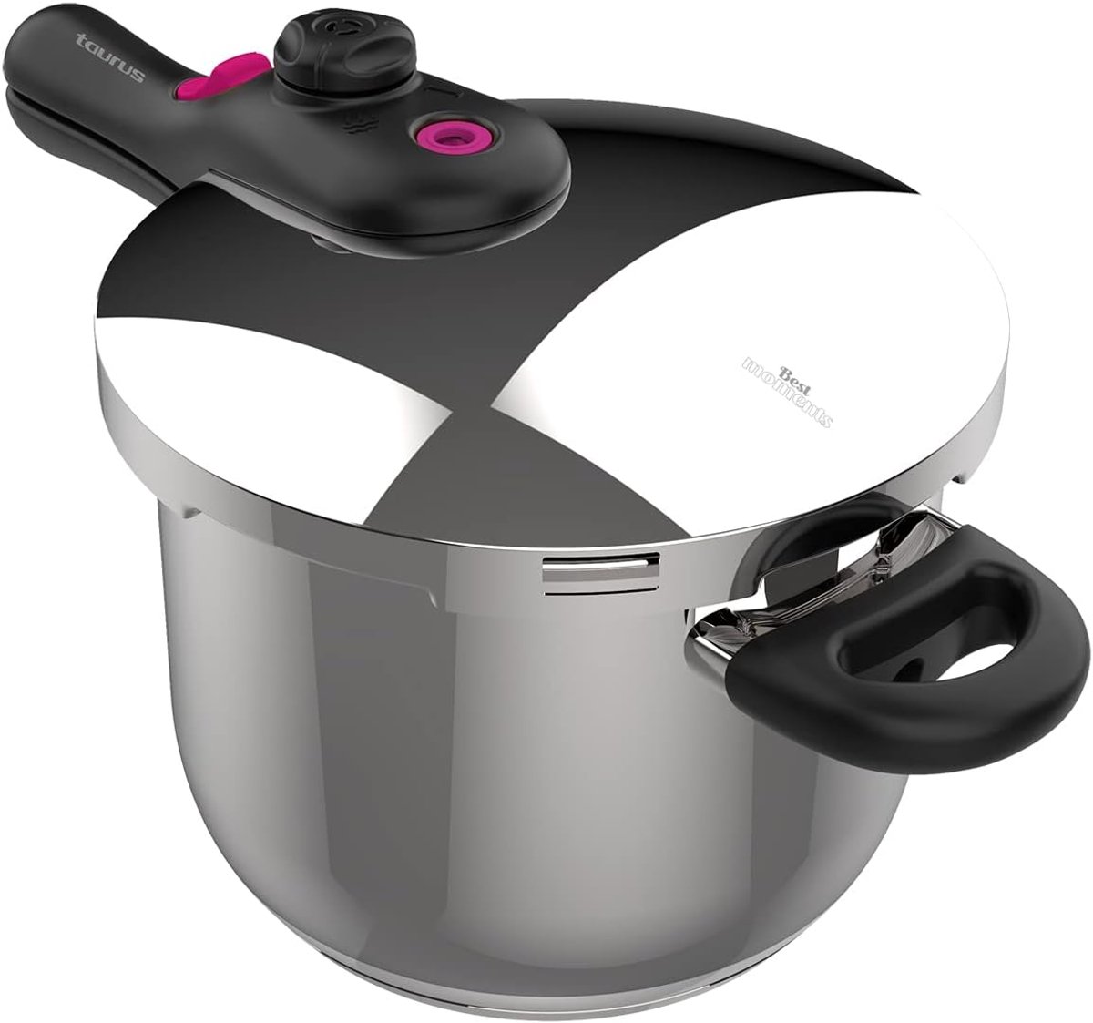Snelkookpan - Drukpan - Gezond Koken - Drievoudig Veiligheidssysteem - 8 Liter - Wit