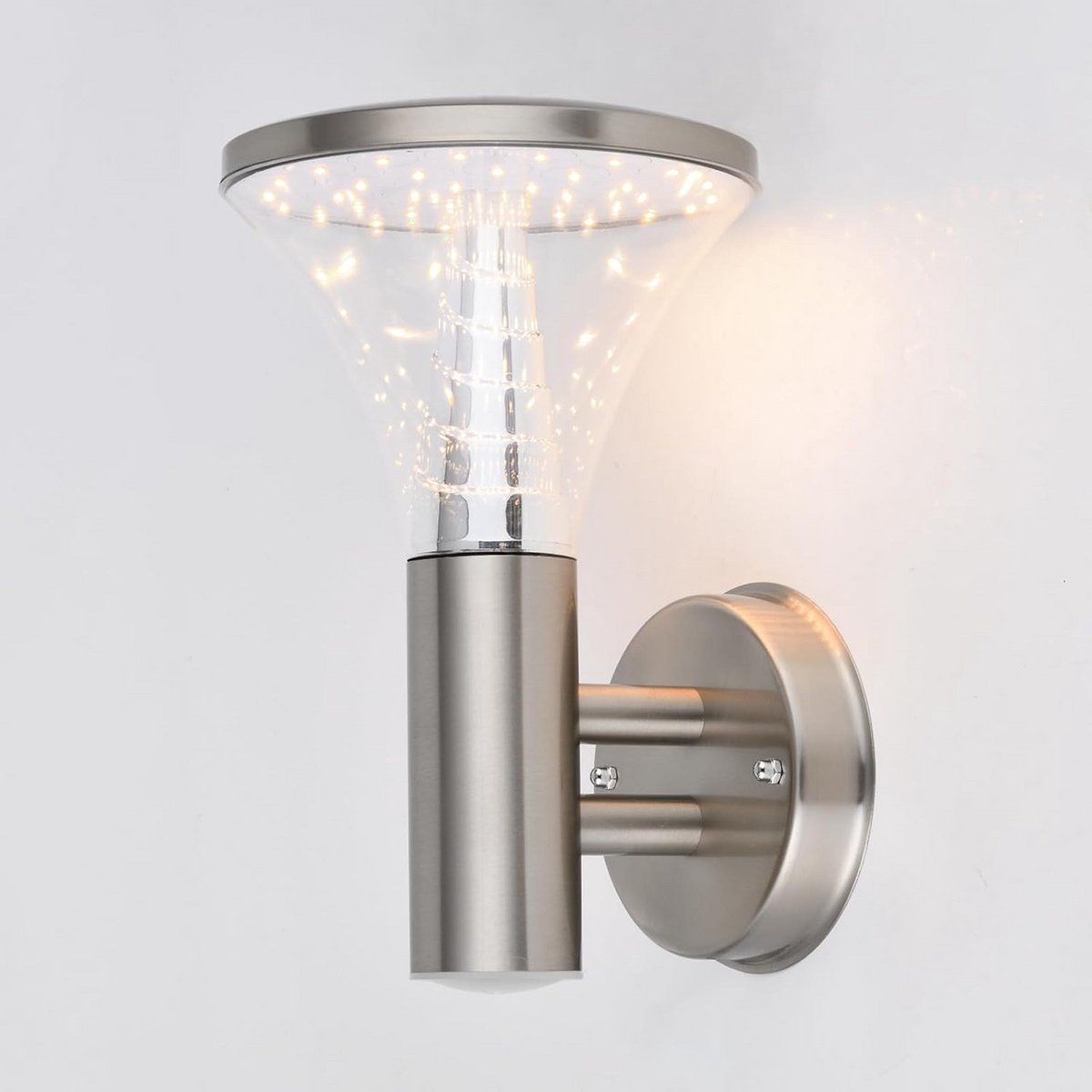 Waterdichte Buitenwandlamp RVS LED 18W Warmwit voor Tuin en Terras