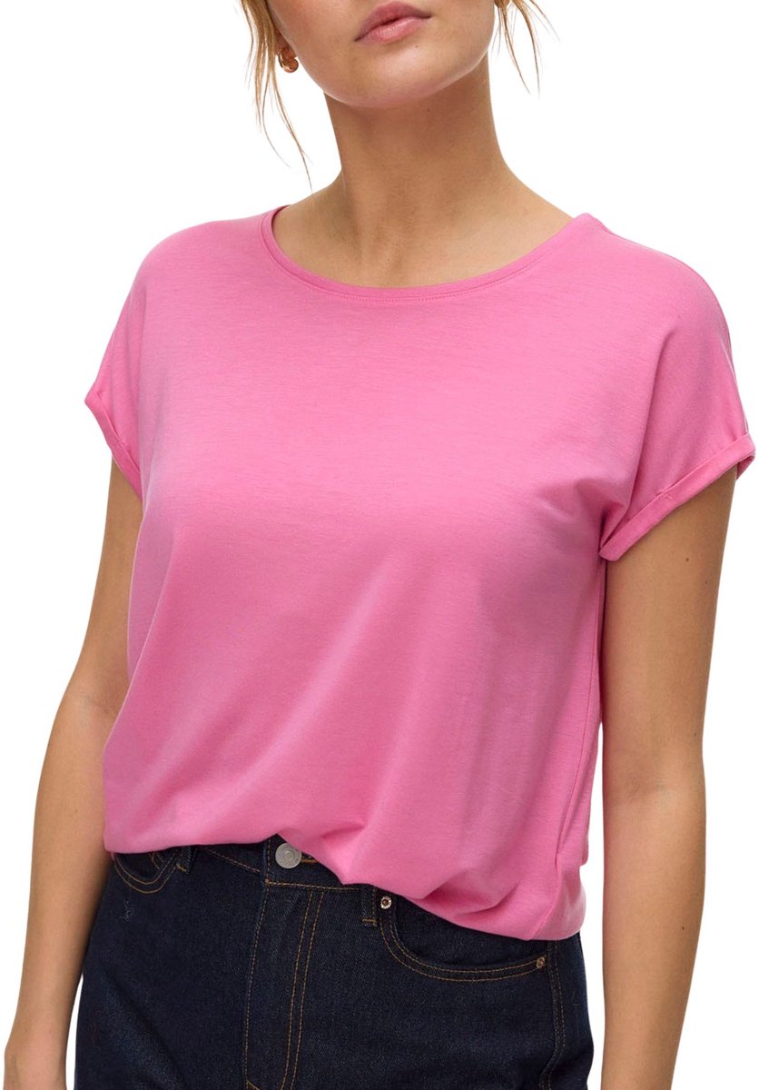 Vero Moda Mava Plain SS Shirt Dames - Maat S