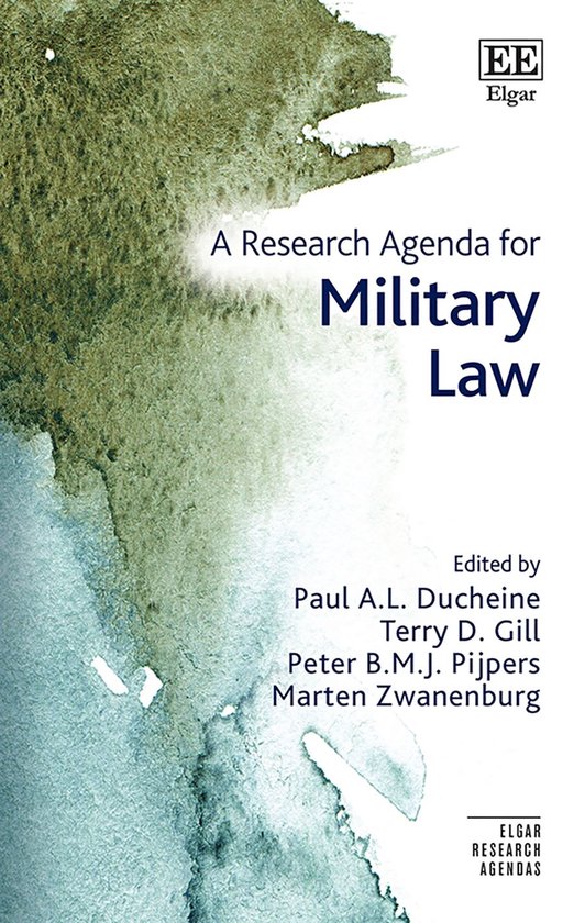 Elgar Research Agendas - A Research Agenda for Military Law - cover