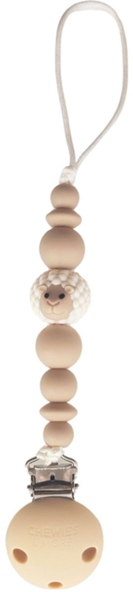 Chewies & More - New Born - Speenkoord - Schaap - Greige Wool