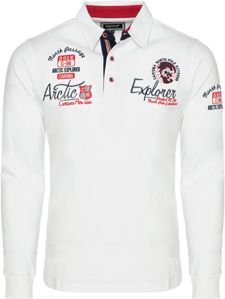 Carisma lange mouw polo