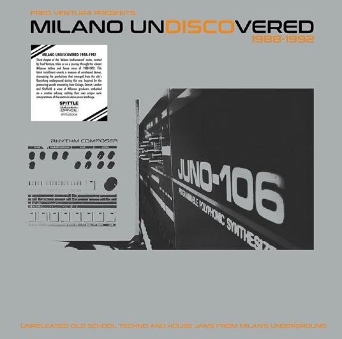 Fred Ventura Presents Milano Undiscovered 1988-1992