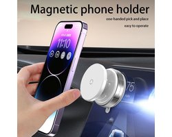 TrendXL - Magnetische Telefoonhouder - 360° Draaibaar - Sterke Zuignap - Universeel