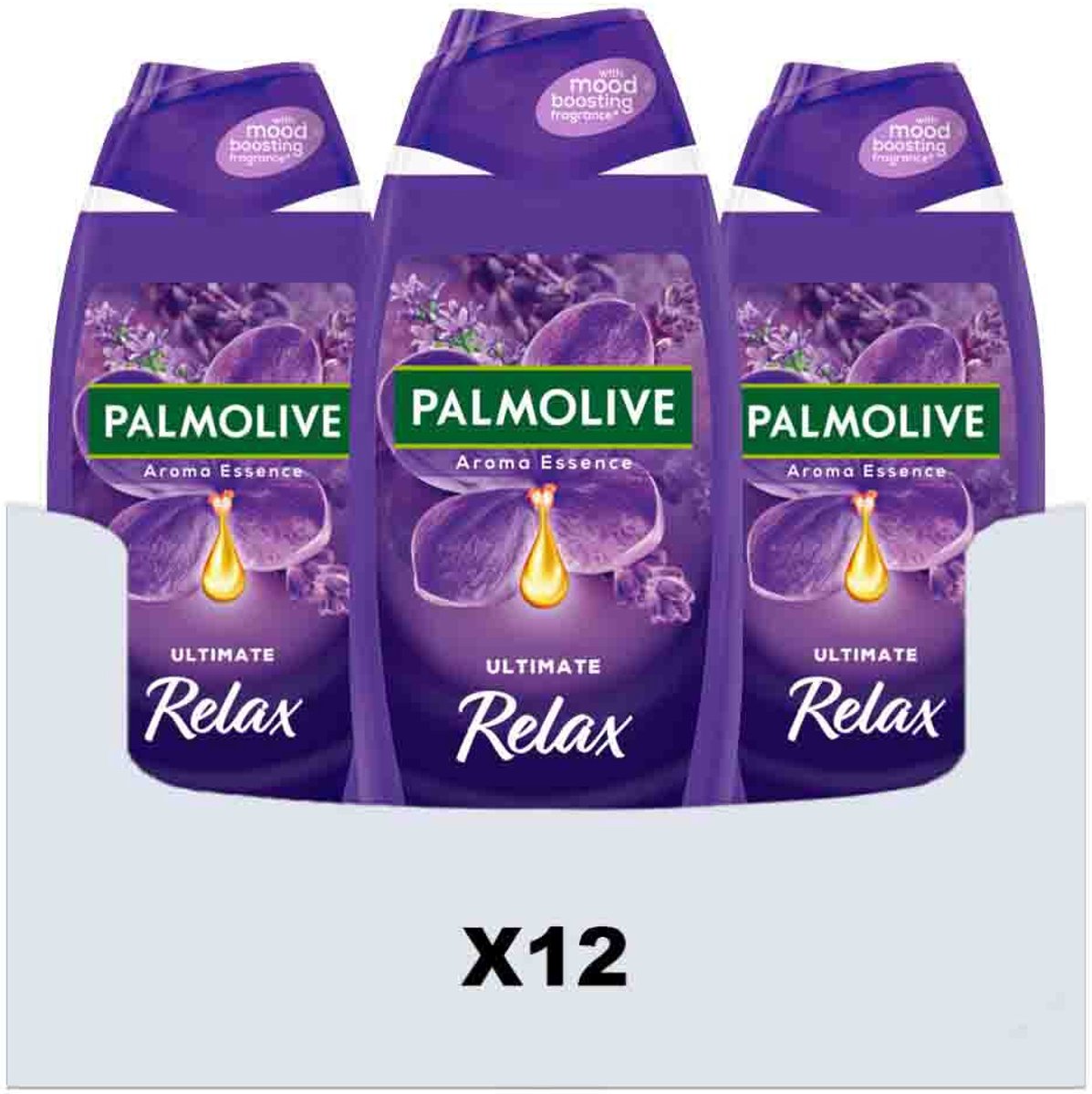 Palmolive - Douchegel Aroma Essence Ultimate Relax - 12 x 650 ml - Voordeelverpakking