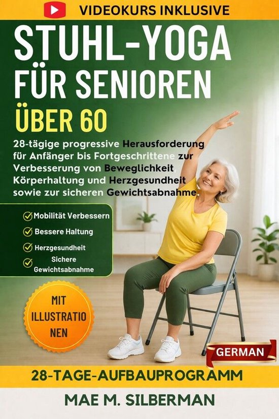 Stuhl-Yoga für Senioren über 60 - cover