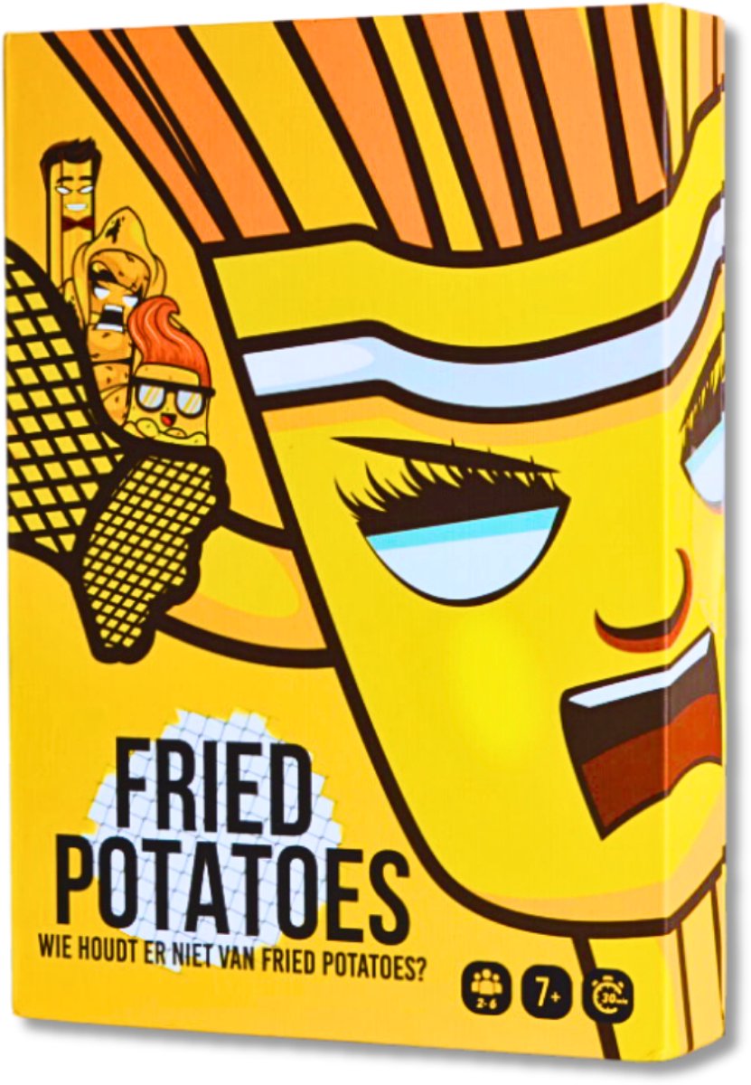 Fried Potatoes original | kaartspel & slagenspel | snel familiespel voor spelavond | nederlandse versie | 2-6 spelers | ±25 minuten