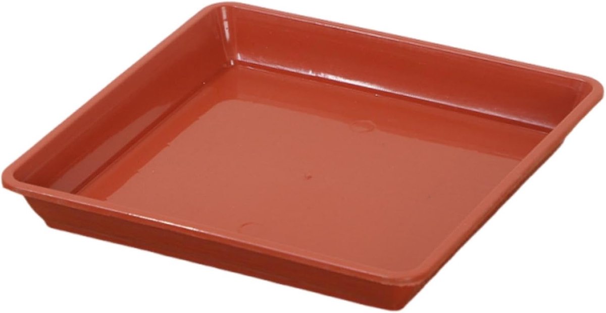 Vierkante Lekbak - Opvangbak - Water Opvang - Voor Binnen Buiten - 35 cm - Rood