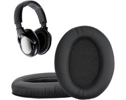 kwmobile 2x oorkussens geschikt voor Sennheiser HD201 / HD206 / HD180 / HD200 Pro - Earpads voor koptelefoon in zwart