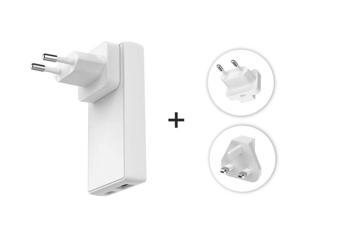 Swissten World GaN Reisadapter 65W – 22071420