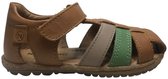 Naturino - See - Mt 32 - velcro gesloten lederen sandalen - cognac/multi