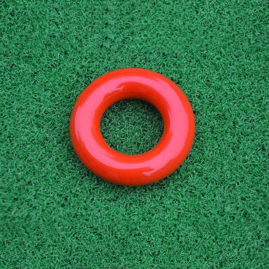 Golf Swing Ring - Club Gewicht - Spier Warming - Universele Pasvorm - 60mm Buitenmaat - Rood van Merkloos — afbeelding 2