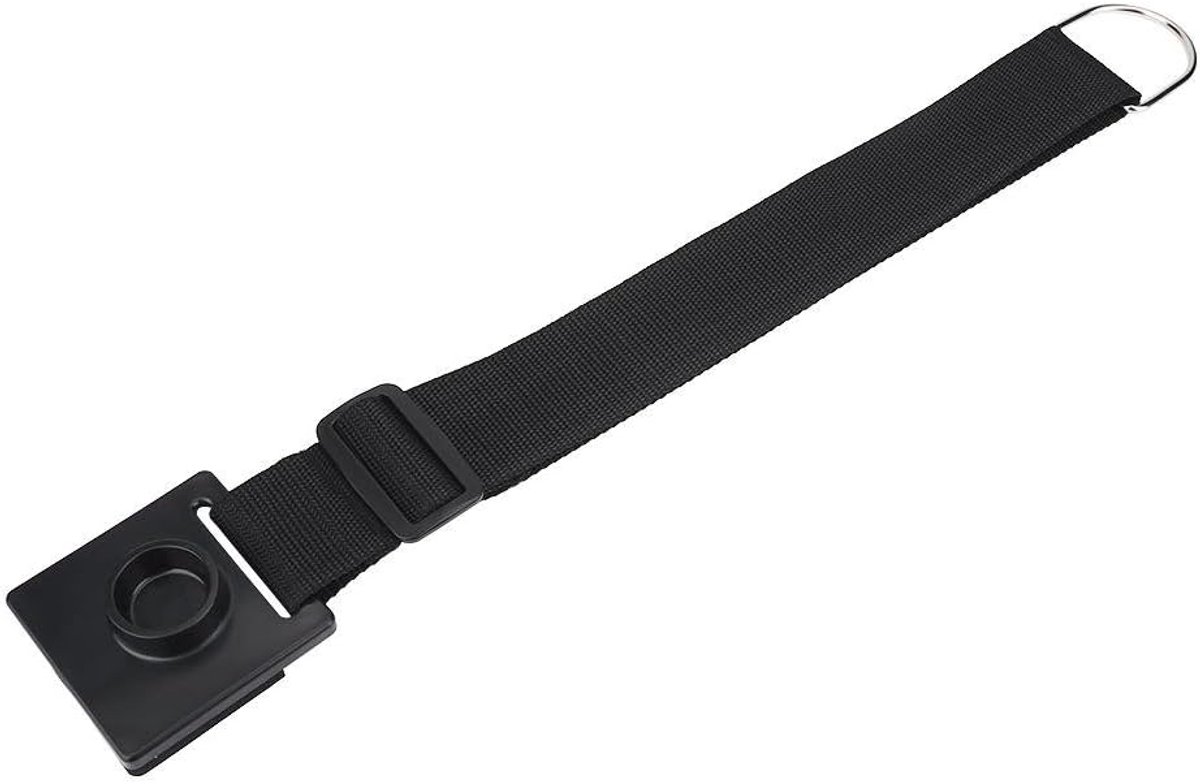 Cellohouder - Endpin Rest Pad - Vloerbescherming - Verstelbare Riem - Eén Maat - Zwart