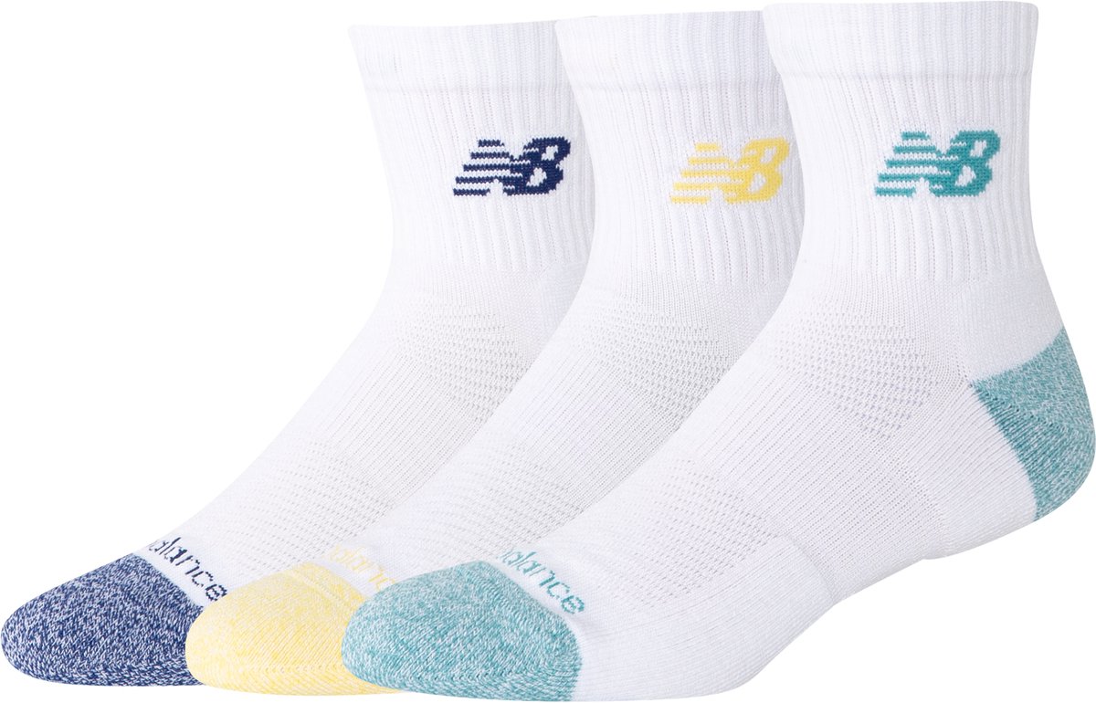 New Balance ACTIVE QUARTER SOCK 3 PACK Unisex Sportsokken COLORS Assorted Colours
