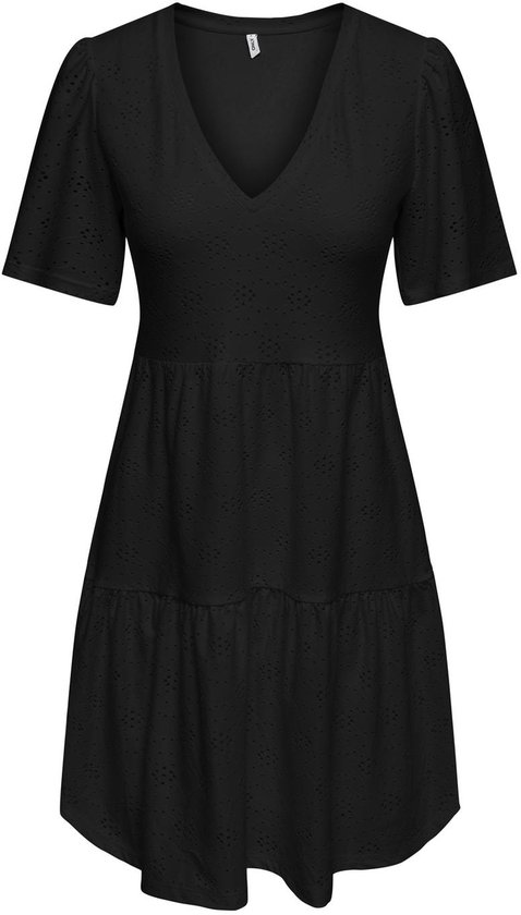 ONLY - ONLSMILLA S/S CUTLINE DRESS JRS Dames Jurk