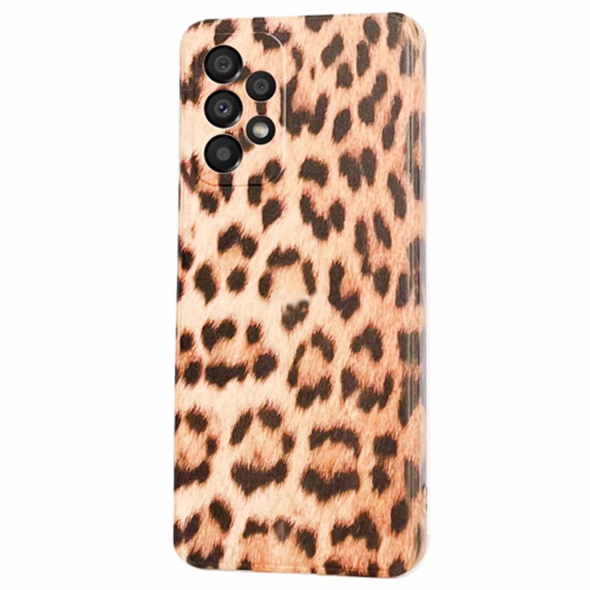 Telefoonhoesje Geschikt voor Oppo A15 / Oppo A15s - Back Cover - Tijger Printje - TPU