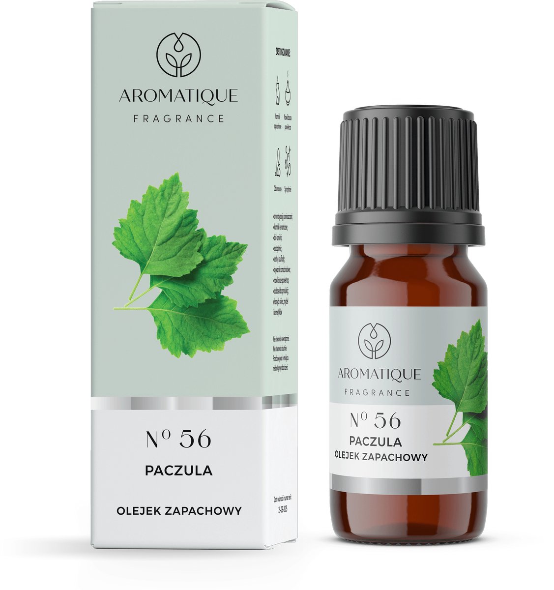Aromatique - Geuroliën - Patchouli - 12ml - Mediterende Geur