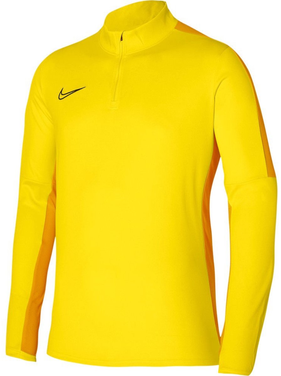 Nike Df Academy 23 Drill Top SS Trainingstop Kinderen Geel - Maat XS