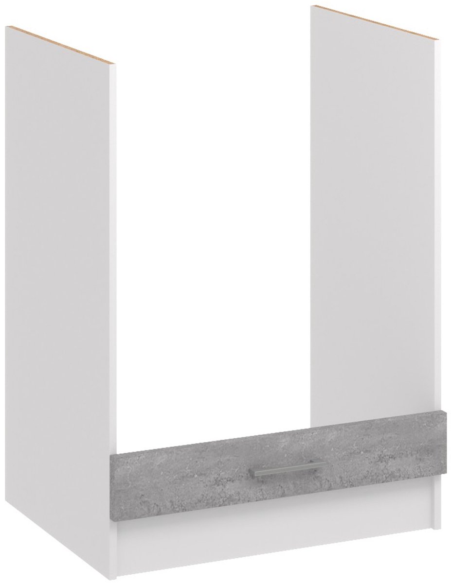 ROE Furniture Serie - Ovenkast - Beton - Optionele Lade - Compact