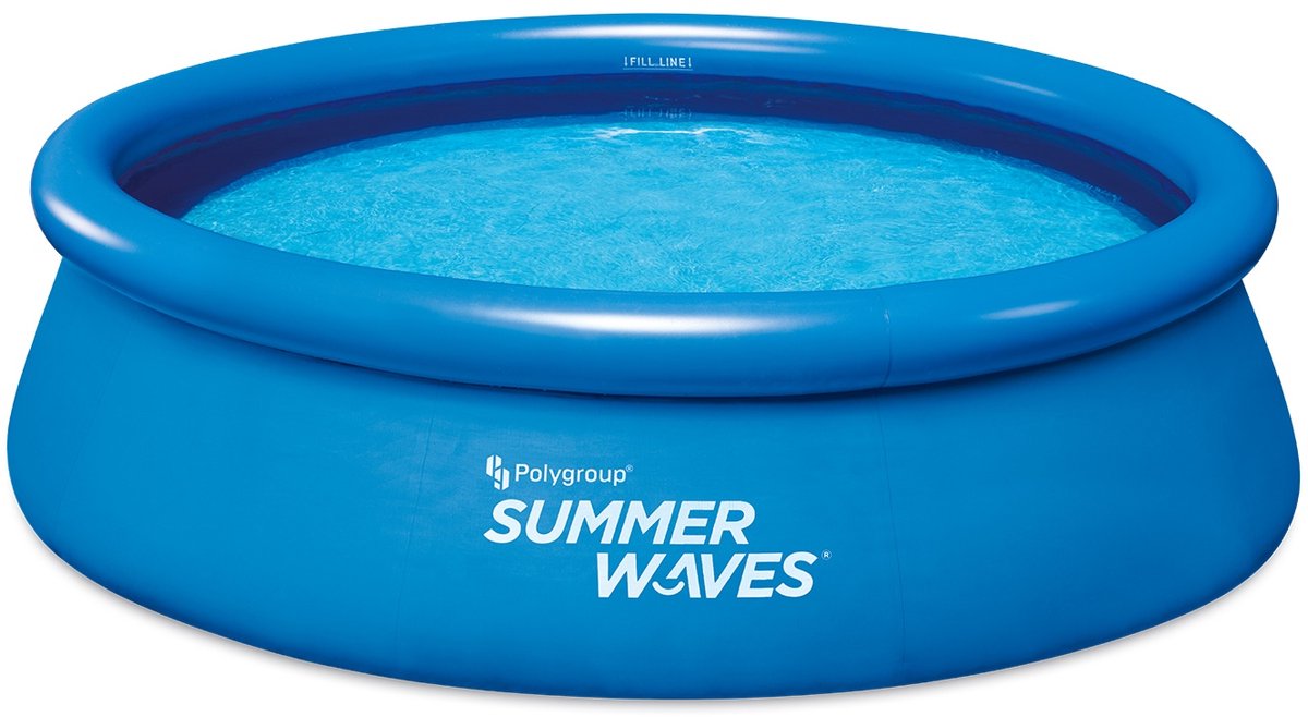 Summer Waves Zwembad - ⌀ 305 cm x 76 cm - Inclusief filterpomp