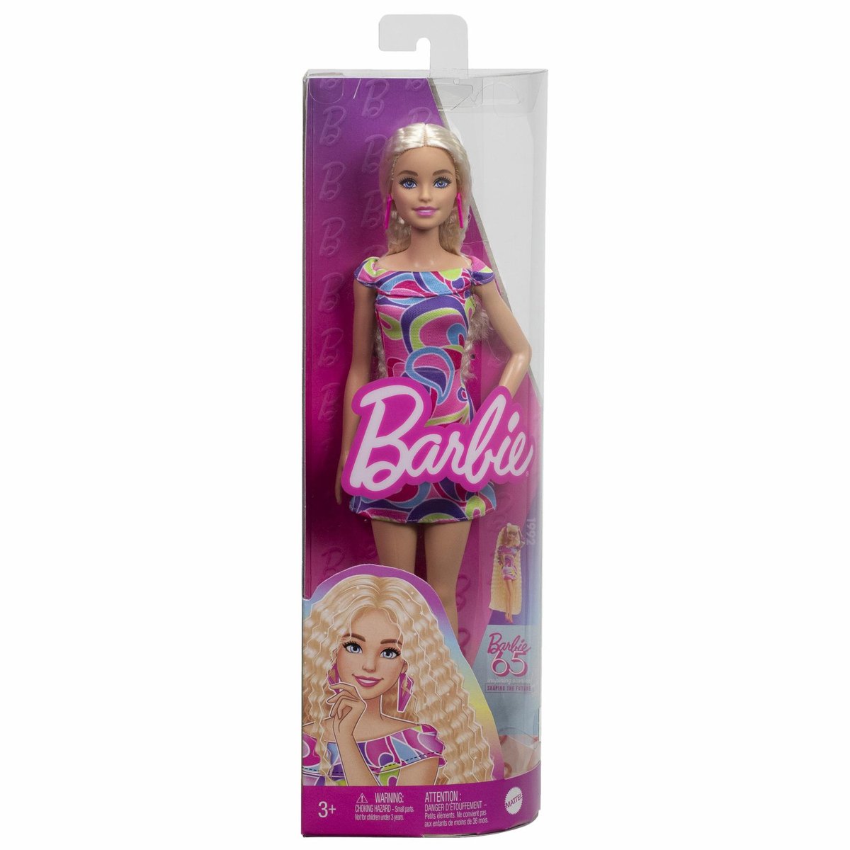 Barbie Deluxe Stijl - Zachtroze set met namaakbont - Barbiepop — afbeelding 8