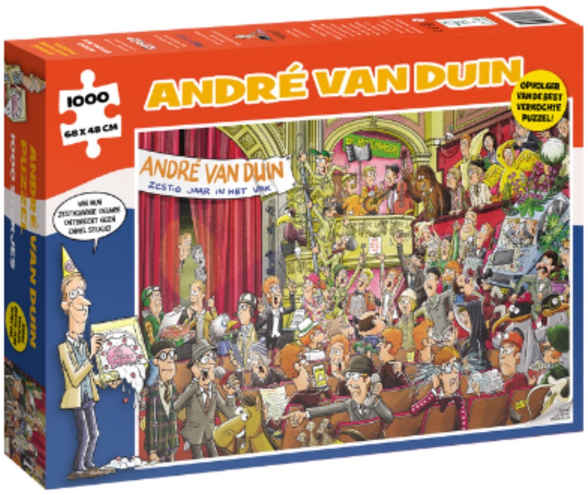 Puzzel André van Duin - Zestig jaar in het vak (1000 stukjes)