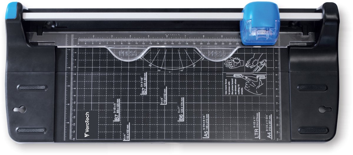 Verotech VT-200 - Papiersnijder - Multifunctioneel - A4 - Inclusief Hoekafronding