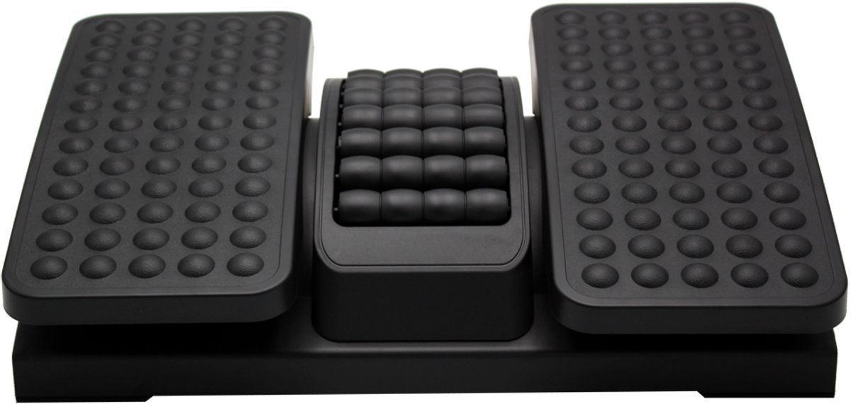 Verotech 70010 - Ergonomische Voetensteun - Antislip Oppervlak - Massagerend - In Hoogte Verstelbaar