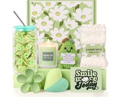Wellness Geschenken - Ontspanningsset Vrouw - Zelfzorg Moment - Compleet Verwenpakket - 71 x 7 x 7 cm
