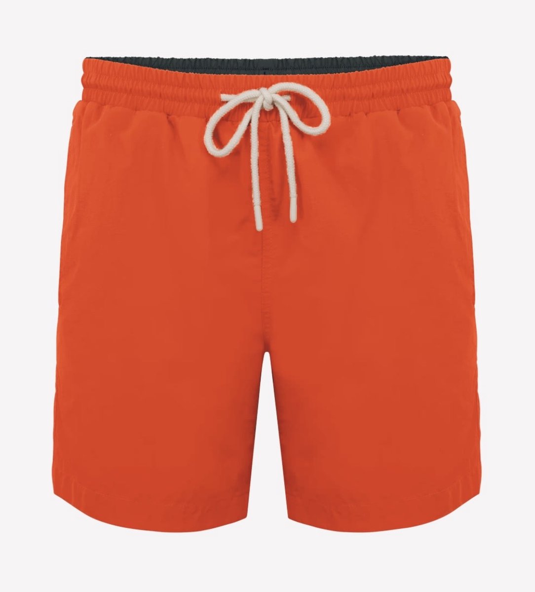 Ecologische zwemshort voor heren, kleur Paprika Rood/Oranje, NS706, Native Spirit, maat XL