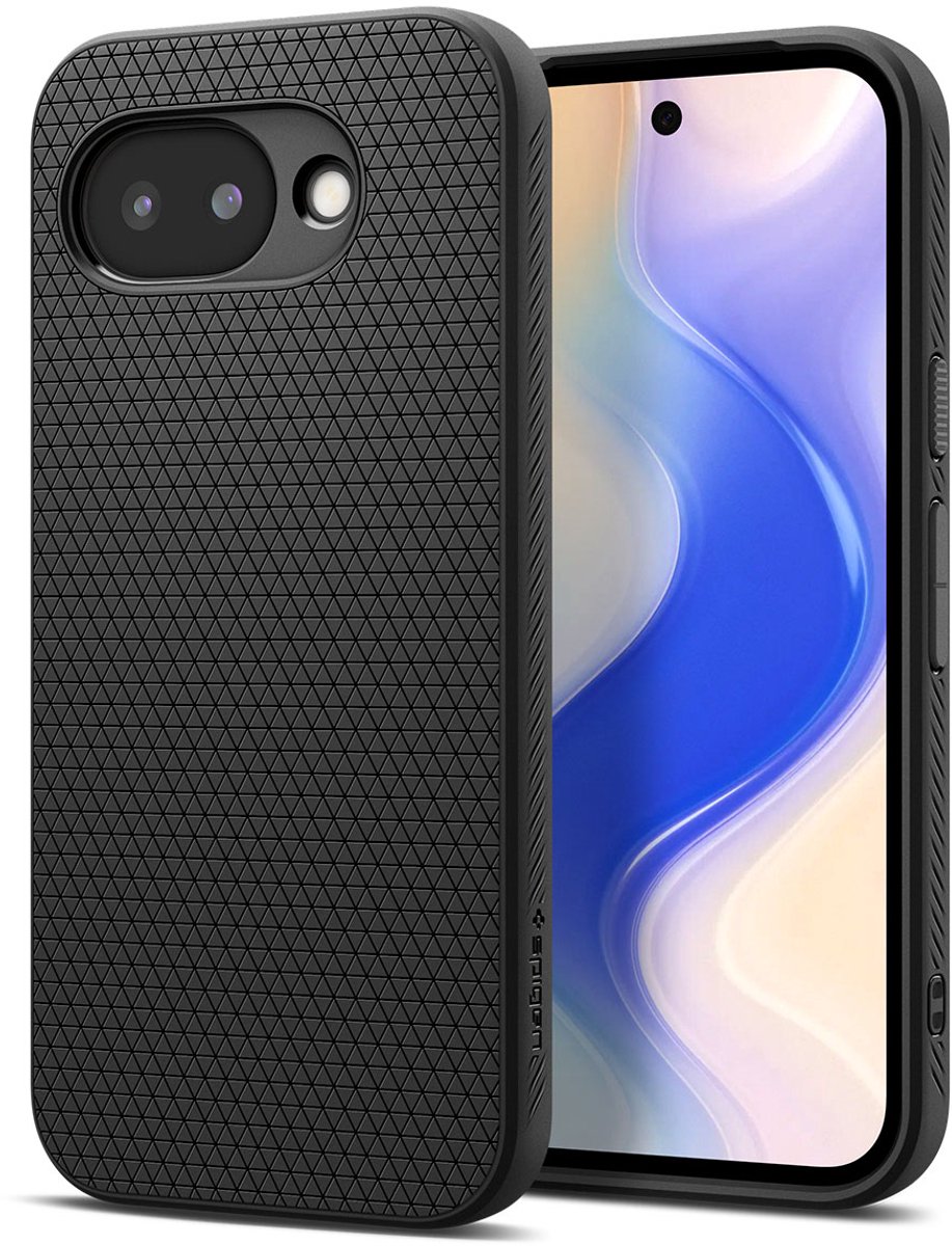 Spigen Hoesje geschikt voor Google Pixel 10a - Liquid Air - Zwart