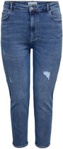 ONLY Carmakoma Mom fit jeans CARCATWALK High waist Mom fit Enkel lengte Jeans