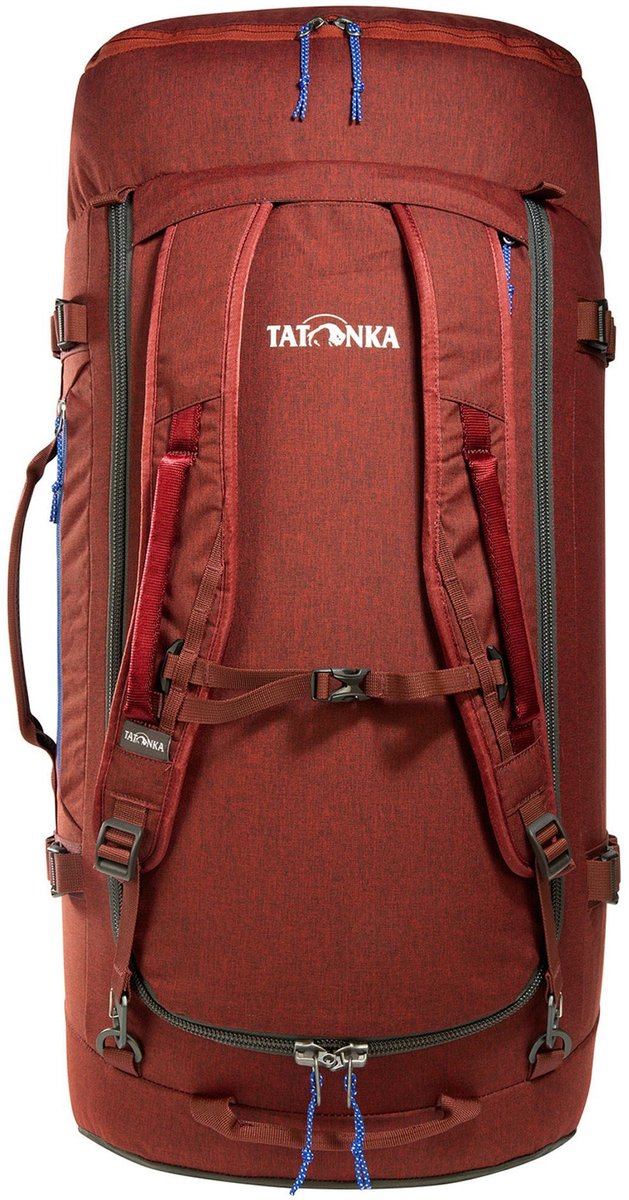 TATONKA Trolley Reistas Duffle Roller 80 Tango Red Wijnrood 33cm