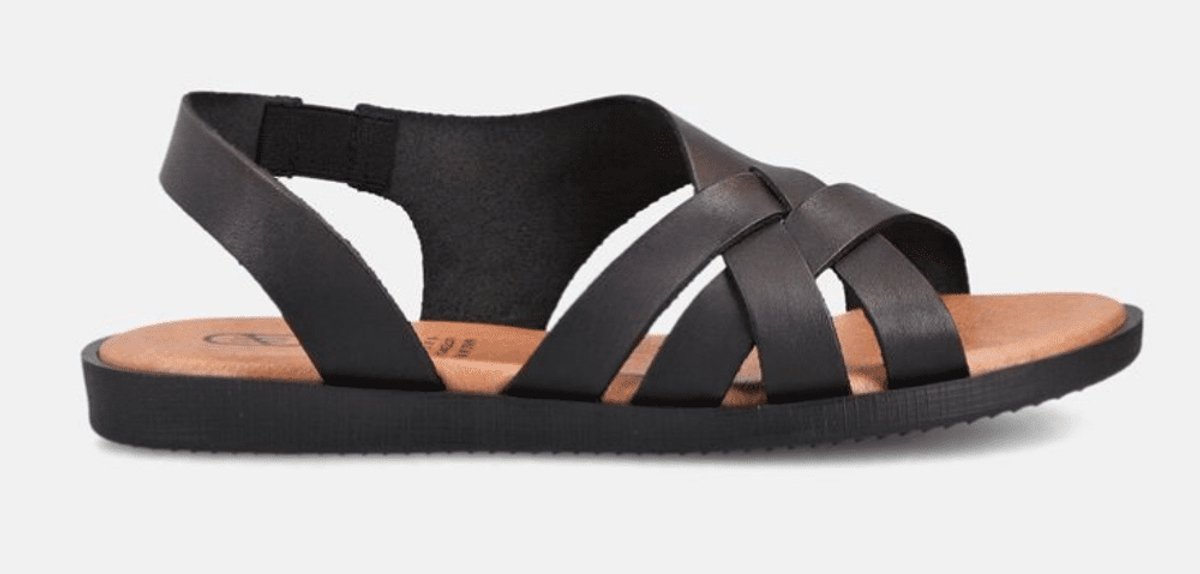 Hee! Dames Sandaal | Zwart | Maat: 39