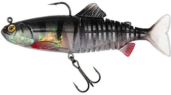 Fox Rage Replicant Jointed UV 15cm - 60g - Kleur : UV Firetiger van Fox Rage — afbeelding 5